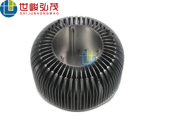 CNC數(shù)控車(chē)散熱器深加工鋁型材